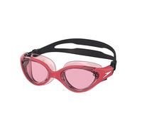 Speedo Biofuse 2.0 Swimming Goggles, Female Design, Patented Adjust Mechanism, Anti-Fog, Anti-Leak, Comfort Fit Gafas de natación para Mujer, Raspberry Fill/Vermillion Swim In Style, One Size