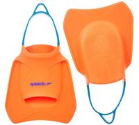 Speedo Biofuse FF Aletas Unisex Adulto, Naranja/Azul, XL