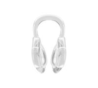 Speedo Biofuse Nasal Unisex para Adultos, Comodidad de Silicona, diseño ergonómico, Transparente, Talla única