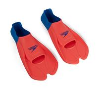 Speedo Biofuse TF Aletas de natación Unisex Adulto, Naranja/Azul, 2-3
