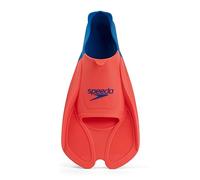 Speedo Biofuse TF Aletas de natación Unisex Adulto, Naranja/Azul, 6-7