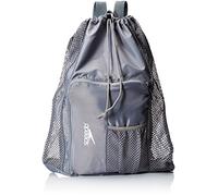 Speedo Bolsa de equipo de malla de ventilación de lujo - USXDLUXVENTILATORBAG, Bolsa de malla para equipo de ventilación de lujo., Talla única, Gris escarcha