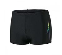 Speedo Boom Digital Plastisol Aquashort JM Bañador, Niños, Black/Pool/Citron, 5-6