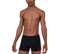 Speedo Boomstar Splice Aquashort Bañadores, Hombre, Black/Fed Red, 48