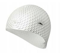Speedo BUBBLE CAP Gorro De Natación Unisex Negro/Blanco/GALINDA