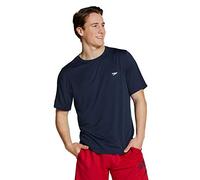 Speedo Camiseta de natación UV básica fácil de Manga Corta para Hombre, Ajuste Regular