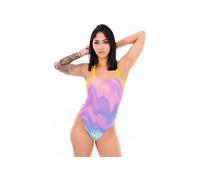 Speedo Club Training Allover Digital 42 Rose