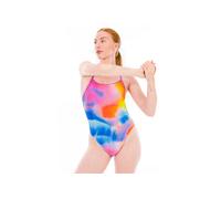 Speedo Club Training Allover V-Back 40 Bleu