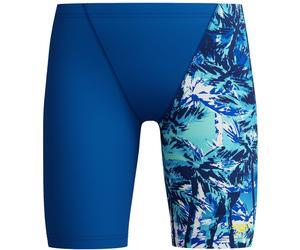 Speedo digital allover v-cut boys swim shorts navy 116cm