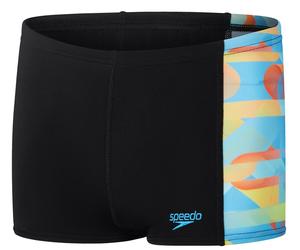 Speedo digital panel aquashort boys black/blue 164cm