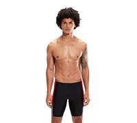 Speedo Dive II Jammers de natación Hombre, Negro/Fed Red/Dove Grey, 3XS