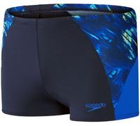 Speedo eco endurance+ splice aquashort true navy/cobalt/blue/lemon s -
