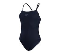 Speedo Eco Endurance+ Thinstrap 1 Piece Bañador Mujer, Azul Marino, 34