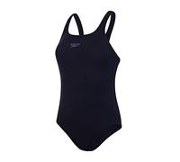 Speedo Essential Endurance + Medalist Bañador, Mujer, Azul Marino auténtico, 34 (ES 40)