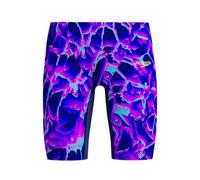Speedo Fastskin Junior Endurance+ Max - Traje de baño de cintura alta para niños, Cave Current/Neon Jelly, 15-16 Años