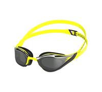 Speedo Fastskin Pure Focus Mirror Gafas de natación para Unisex Adulto, Hyper Yellow/Smoke/Silver Mirror, One Size