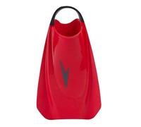 Speedo Fury Training Fin for Swimming Aletas de natación Unisex Adulto, Rojo/Azul/Gris, 7-8