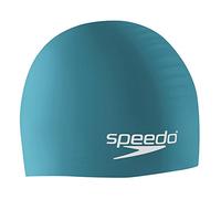 Speedo Gorro de natación de Silicona Unisex, Color Verde Azulado Oscuro, Talla única del Reino Unido