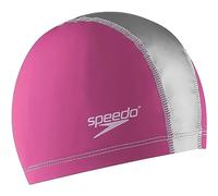 Speedo Gorro de natación Unisex de Silicona elástico, Rosa, S/M
