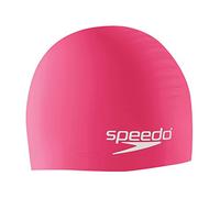 Speedo Gorro de natación Unisex de Silicona, Rosa, Talla única del Reino Unido