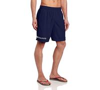 Speedo Guard Swimsuit Trunk Volley Traje de baño, Azul Marino, L para Hombre