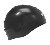 Speedo Hiro Gorro de natación para Unisex Adulto, Negro, L