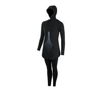 Speedo HydroPro Modest 2 Piece Full Cover Bañador Mujer, Negro, 38
