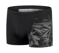 Speedo Hyper Boom Placement V-Cut I Bañador Hombre, Negro/Gris, XXS