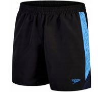 Speedo hyper boom splice 16 watershort black/beach blue/true navy s -