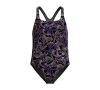 Speedo HyperBoom Allover Medalist Traje de baño para Niñas, Bright Peach, 5-6 años
