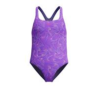 Speedo HyperBoom Allover Medalist Traje de baño para Niñas, Indigo Glow, 13-14 años