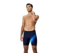 Speedo Hyperboom Jammer para Hombre, Azul Marino, 36