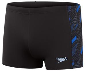 Speedo hyperboom panel aquashort black/curious blue/true cobalt s -