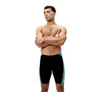 Speedo HyperBoom Panel Jammer para Hombre, Black/Turquoise Gem, 30