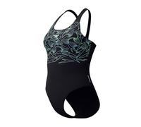 Bañador speedo hyperboom placement muscleback mujer verde 32