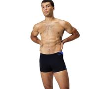 Speedo Hyperboom Splice Aquashort Swimming Trunks| Quick Drying | Training | Fitness | Chlorine Resistant Aquashort para Hombre, Black/Cobalt Pop, 34