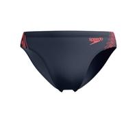Speedo Hyperboom Splice Calzoncillos de natación para Hombre, Grey Lead/Neon Coral, 30