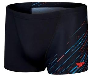 Speedo hyperboom v-cut aquashort black/blue s - uk32