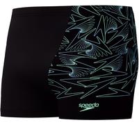 Bañador speedo hyperboom v-cut aquashort hombre negro/verde 36
