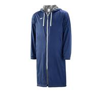 Speedo Jacket Fleece Lined Team Colors Chaqueta Tipo Parka con Forro Polar y Colores del Equipo, Azul Marino, XS Unisex Adulto