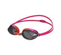 Speedo Junior Vengeance Swimming Goggles | Competitive | Racing | Training | Anti-Fog | Anti-Leak, Pink/Orange, One Size