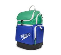 Speedo Mochila Teamster Grande de 35 litros, 2.0 Azul/Verde, Talla única Unisex Adulto