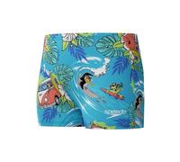 Speedo Learn to Swim Digital Allove Aquashort para Niños, Picton Blue, 4 années