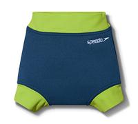 Speedo Learn To Swim Essential NC Baby and Toddler Swim Nappy Niños, Harmony Azul/Verde Lizard, 0-3 M