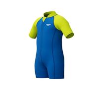 Speedo Learn to Swim Essential Wetsuit Neoprene Suit, Swimming Lessons, Soft Touch, Neoprene Traje de baño para Niños, Turkish Sea, 5 années