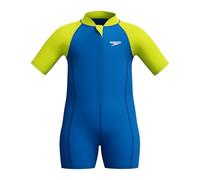 Speedo Learn to Swim Essential Wetsuit Neoprene Suit | Swimming Lessons | Soft Touch | Neoprene Traje de baño para Niños, Turkish Sea, 6 Mois-9 Mois