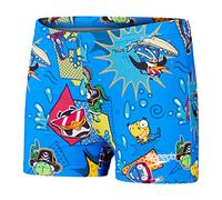 Speedo Learn To Swim Illover I Bañador Niños, Bondi/Canary/Cherry Pink, 9-12 M