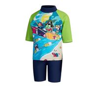Speedo Learn To Swim Sun Protection Camiseta y Shorts, por Niños, Azul/Verde, 9-12 Meses