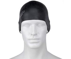 Speedo Long Hair Cap - Gorro de silicona plateado, talla única