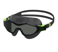 Speedo Máscara de natación unisex para adultos, esenciales, buceo, natación, sin fugas, color negro, talla única